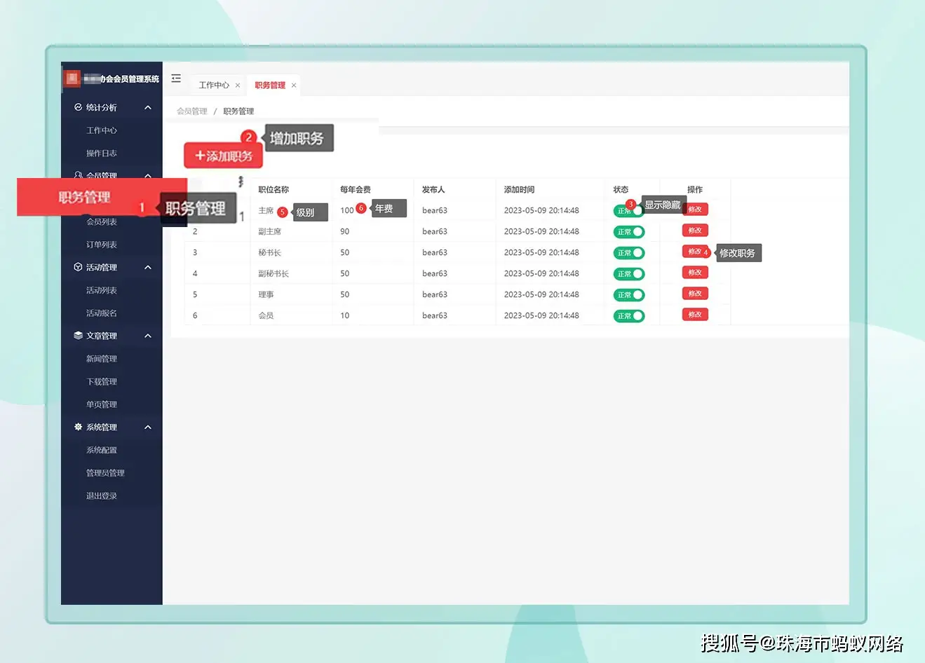 高效会员管理与订单处理：公众号商会/协会会员管理系统的全面功能解析